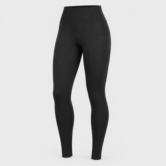 Calza Deportiva Tiro Alto Negra