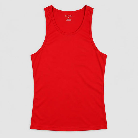 Musculosa Gym Muscle Fit Roja