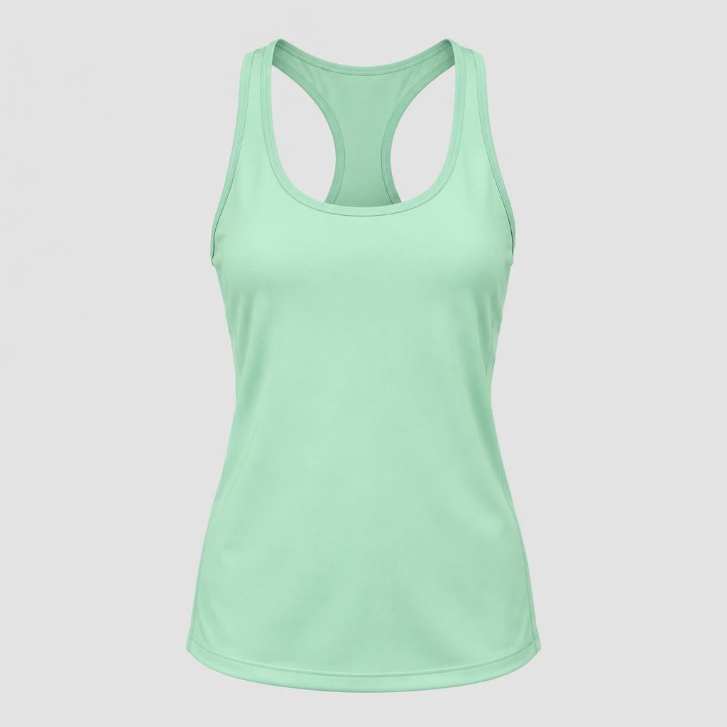 Musculosa Espalda Nadadora Verde Menta