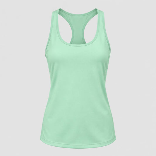 Musculosa Espalda Nadadora Verde Menta